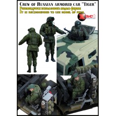 1/35 Crew of Russian Armored Car ''Tiger'' for Xact kit (2 figures)