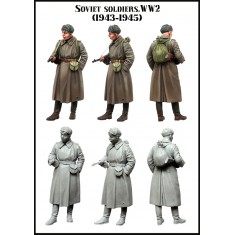 1/35 WWII Soviet Soldier 1943-1945 No.1 (1 Figure)