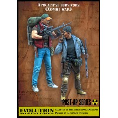 1/35 Apocalypse Survivors in Zombie War