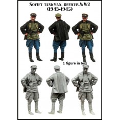 1/35 WWII Soviet Tank Man - Officer
