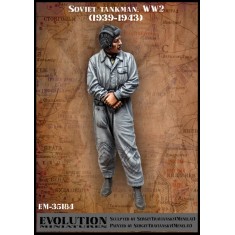 1/35 WWII Soviet Tank Crew 1939-1943