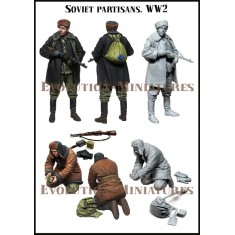 1/35 WWII Soviet Partisans (2 figures)