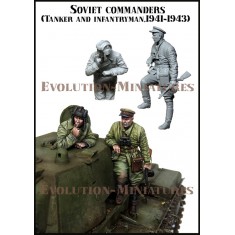 1/35 Soviet Commanders - Tanker & Infantry Man 1941-1943 (2 figures)