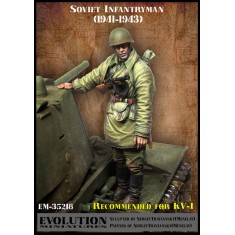 1/35 Soviet KV-1 Tank Infantryman 1941-1943