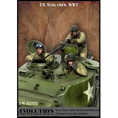 1/35 WWII US Tank Crews (3 figures)