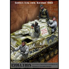1/35 German Tank Crew, Kharkov 1943 (4 figures)