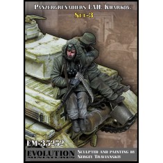 1/35 Panzergrenadiers Lah. Kharkov. Set #3 (2 figures)