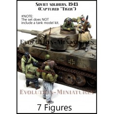 1/35 Soviet Soldiers 1943 (Captured "Tiger")