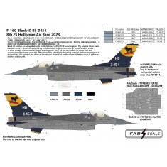1/48 USAF F-16CM Block 40 8th FS Holloman Air Base 2023 Decal