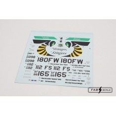 1/48 USAF F-16CM/DM Block 42 180th FW Stingers 2015 Decal