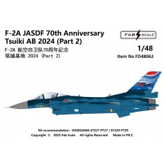 1/48 F-2A JASDF 70th Anniversary Tsuiki AB 2024 Part 2 Decal