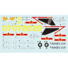 1/48 F/A-18E/F Super Hornet Decal - VFC-12 Fighting Omars NAS Oceana 2024