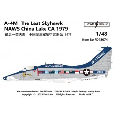 1/48 A-4M Skyhawk Decal - The Last Skyhawk NAWS China Lake CA 1979