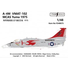1/48 A-4M Skyhawk Decal - VMAT-102 MCAS Yuma 1975