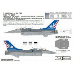 1/72 F-16DM Block 30 113th FW District of Columbia ANG Andrews AFB 2012 Decal