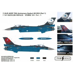 1/72 F-2A/B JASDF 70th Anniversary Hyakuri AB 2024 Part 1 Decal