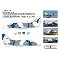 1/72 A-4M Skyhawk Decal - VF-126 NAS Miramar 1992