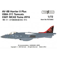 1/72 AV-8B+ Harrier II Decal - VMA-311 2016