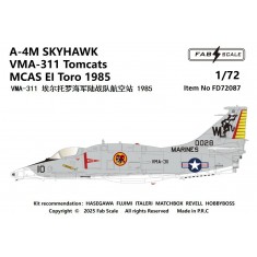 1/72 A-4M Skyhawk Decal - VMA-311 Tomcats