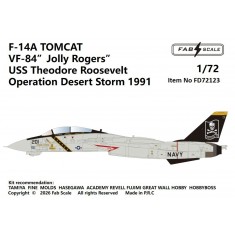 1/72 F-14A Tomcat Decal - VF-84 Operation Desert Storm 1991
