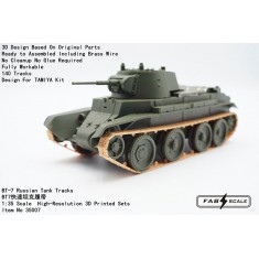1/35 Russian BT-7 Tank Tracks for Tamiya Kit