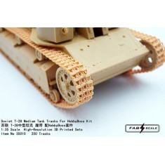 1/35 Soviet T-28 Medium Tank Tracks for HobbyBoss Kit