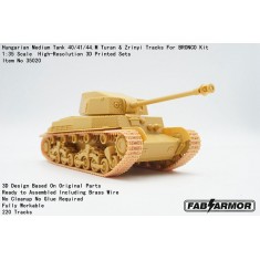 1/35 Hungarian Turan and Zrinyi Tank Tracks for Bronco Kit