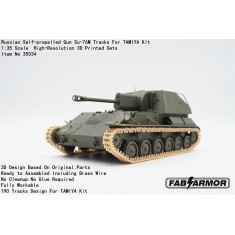 1/35 Russian SU-76M Self-Propelled Gun Tracks for Tamiya Kit