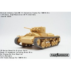 1/35 British Infantry Tank Mk.III Valentine Tracks for Tamiya Kit