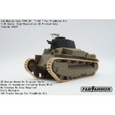 1/35 IJA Type 89 I-Go Medium Tank Tracks for FineMolds Kit