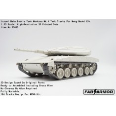 1/35 Israeli Merkava Mk.4 Main Battle Tank Tracks for Meng Model
