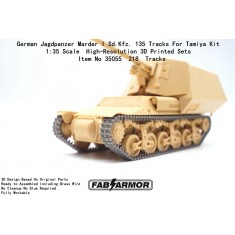 1/35 German Marder I Sd.Kfz.135 Tank Destroyer Tracks for Tamiya Kit