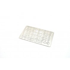 1/48 F-16 Fighting Falcon Stiffener Plates PE parts