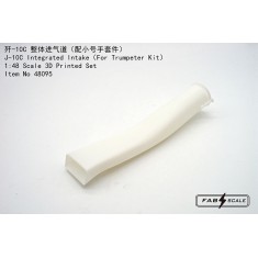 1/48 J-10C Integrated Intake for Trumpeter Kit