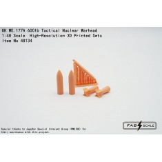 1/48 British WE.177A 600lb Tactical Nuclear Warhead (2pcs)