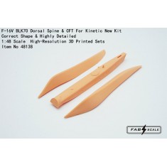 1/48 F-16V Block 70 Dorsal Spine and CFT for Kinetic Kit