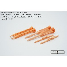 1/48 AV-8B+ Harrier II CAP Missiles and Pylon