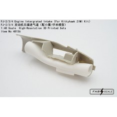 1/48 FJ-2/3/4 Fury Integrated Intake for Kitty Hawk/ZimiModel Kits