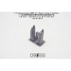 1/48 F-15 Advanced Eagle MAWS Tail Booms and Cockpit Antennas