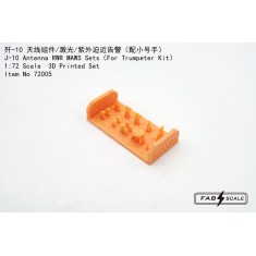1/72 J-10 Antenna, RWR and MAWS Set for Trumpeter Kit