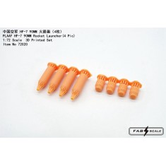 1/72 PLAAF HF-7 90mm Rocket Launcher (4pcs)