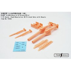 1/72 PLAAF YJ-83K Missile and Pylons (2pcs)