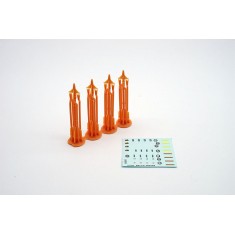 1/72 U.S. AIM-9M/L Sidewinder Missile (4pcs)