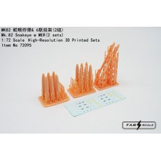 1/72 Mk.82 Snakeye Bombs w/ MER (2pcs)