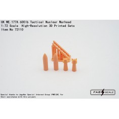 1/72 British WE.177A 600lb Tactical Nuclear Warhead (2pcs)