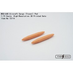 1/72 MXU-648 Aircraft Cargo Travel Pod (2pcs)