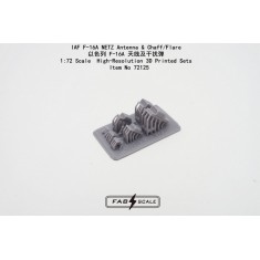 1/72 IAF F-16A Netz Antennas and Chaff/Flare Dispensers