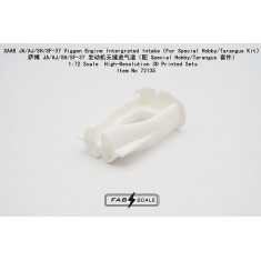 1/72 Saab JA/AJ/SH/SF-37 Viggen Integrated Intake for Special Hobby/Tarangus Kits