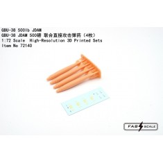 1/72 GBU-38 500lb JDAM Guided Bombs (4 Sets)