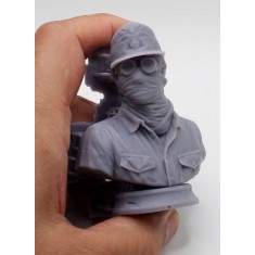 70mm Deutsches Afrika Korps #2 Bust